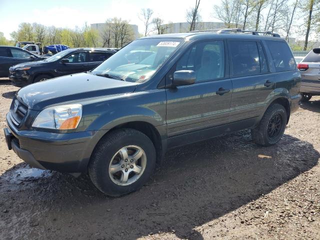 HONDA PILOT EX 2004 z numerem VIN 2HKYF18484H591329 - Zdjęcie z aukcji