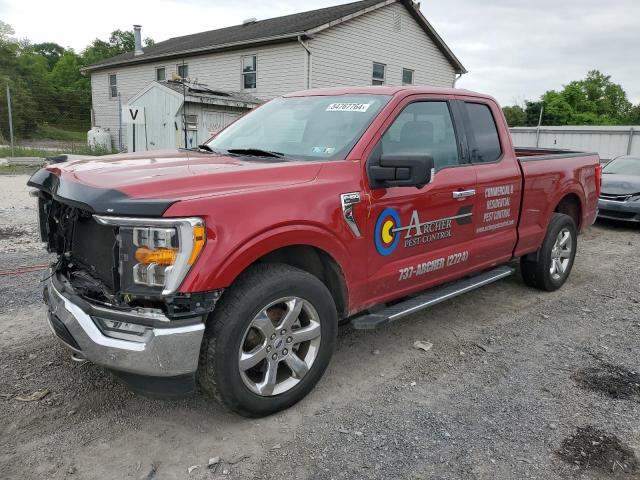 FORD F150 SUPER 2021 with VIN 1FTFX1E81MKD20495 - Photo from auction