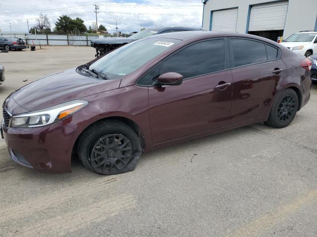KIA FORTE LX 2017 with VIN 3KPFL4A71HE147712 - Photo from auction