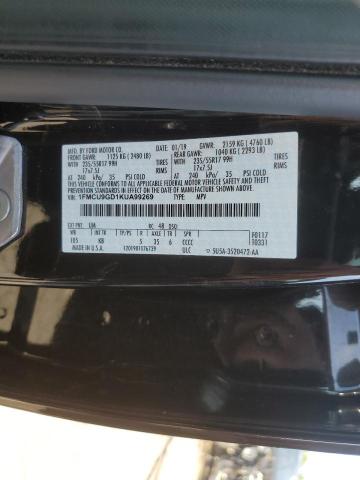 Photo 14 from auction – 2019 FORD ESCAPE SE with VIN 1FMCU9GD1KUA99269