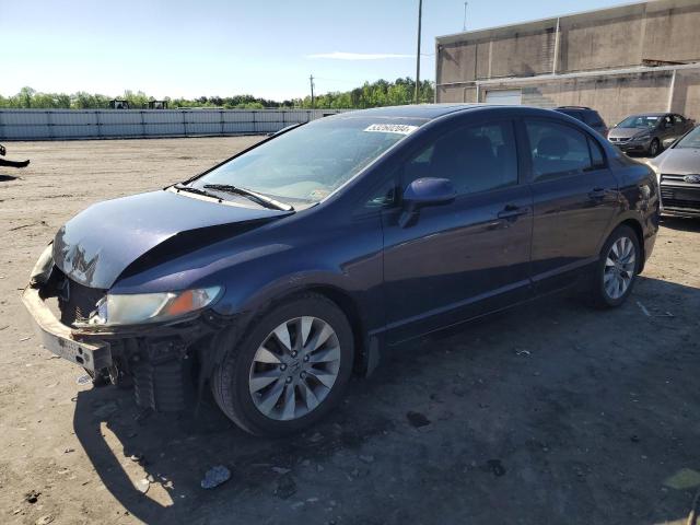 HONDA CIVIC EXL 2010 with VIN 19XFA1F98AE056957 - Photo from auction