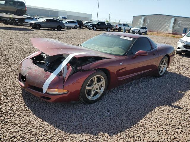 CHEVROLET CORVETTE 2003 with VIN 1G1YY22G035129924 - Photo from auction