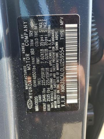 Photo 14 from auction – 2020 HYUNDAI TUCSON LIM with VIN KM8J3CAL0LU259554