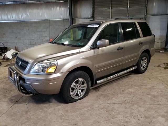 Photo 1 from auction – 2004 HONDA PILOT EXL with VIN 2HKYF18684H578033