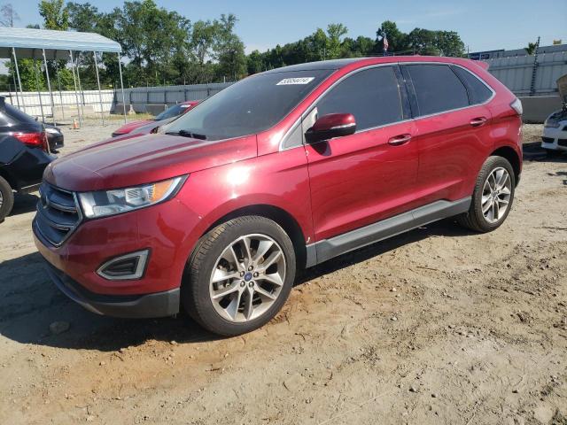 FORD EDGE TITAN 2015 with VIN 2FMTK3K85FBC18823 - Photo from auction