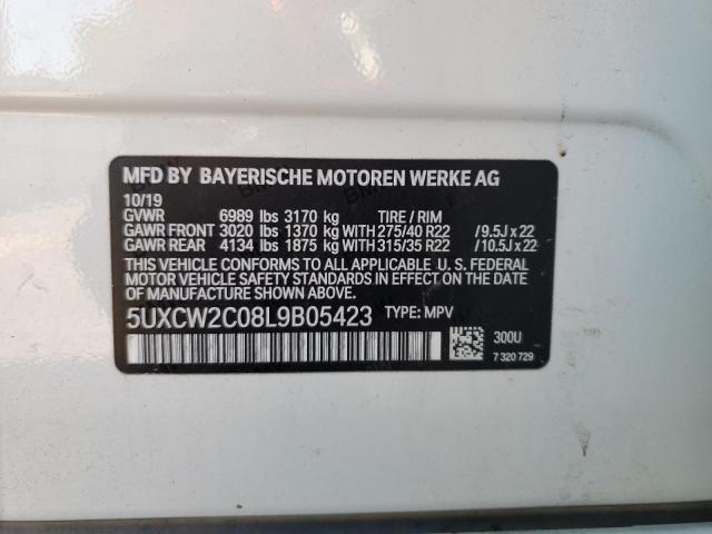 Photo 14 from auction – 2020 BMW X7 XDRIVE4 with VIN 5UXCW2C08L9B05423