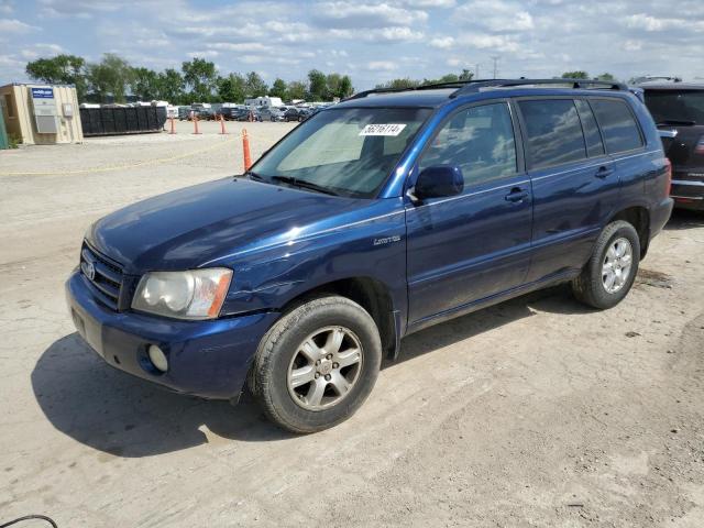 TOYOTA HIGHLANDER 2002 with VIN JTEHF21A820092252 - Photo from auction