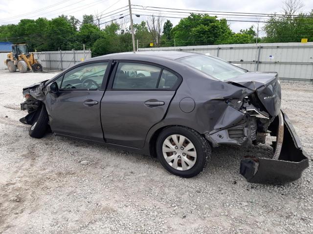 Photo 2 from auction – 2012 HONDA CIVIC LX with VIN 19XFB2F50CE026337