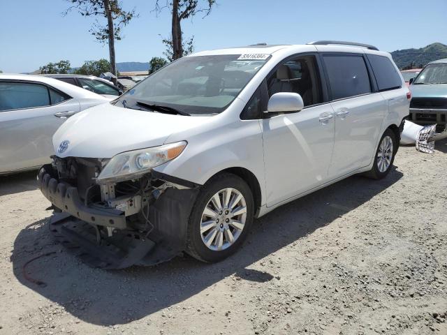 TOYOTA SIENNA XLE 2011 with VIN 5TDYK3DC6BS039825 - Photo from auction
