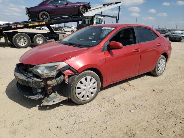 TOYOTA COROLLA L 2014 with VIN 5YFBURHE0EP122758 - Photo from auction