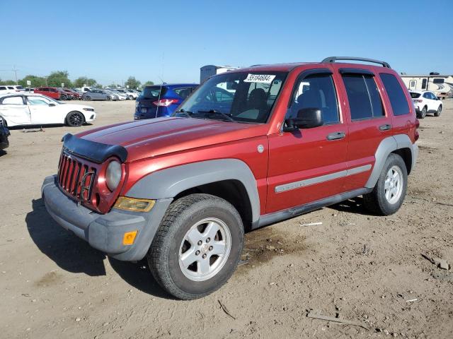 JEEP LIBERTY SP 2006 with VIN 1J4GL48K16W134406 - Photo from auction