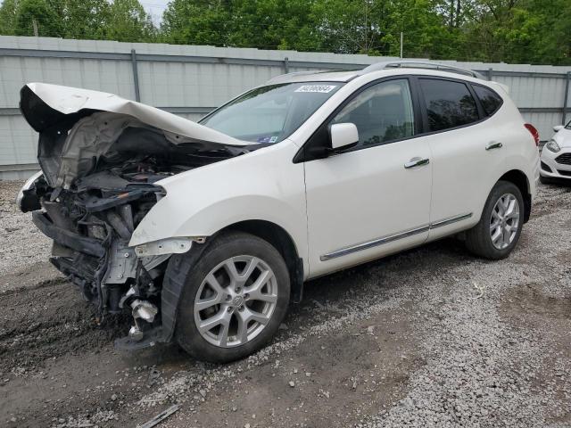 NISSAN ROGUE S 2011 with VIN JN8AS5MT0BW180892 - Photo from auction