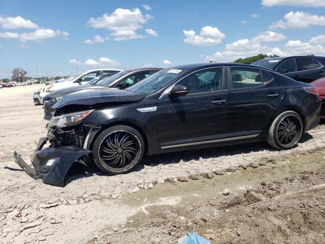 KIA OPTIMA HYB 2015 with VIN KNAGM4AD3F5089552 - Photo from auction