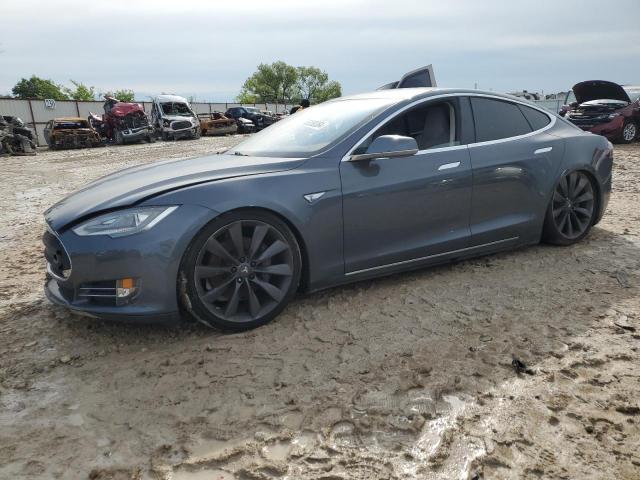 TESLA MODEL S 2012 with VIN 5YJSA1DP1CFP02627 - Photo from auction