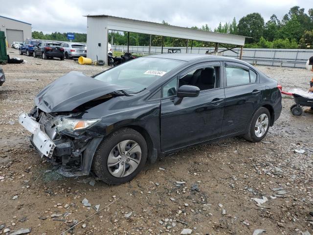 HONDA CIVIC LX 2014 with VIN 19XFB2F50EE066792 - Photo from auction