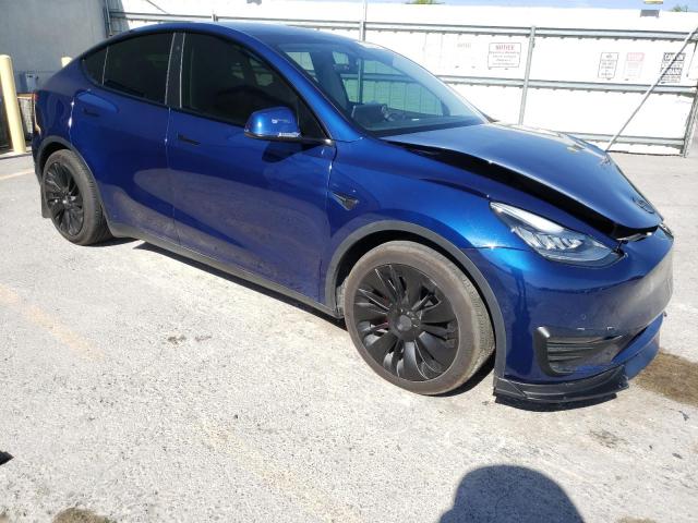 Photo 4 from auction – 2020 TESLA MODEL Y with VIN 5YJYGDEF8LF014043