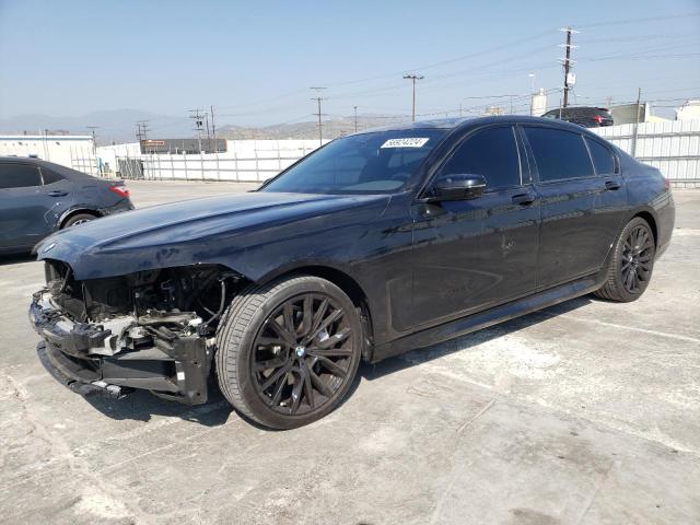 BMW 740 I 2022 with VIN WBA7T2C08NCK86373 - Photo from auction