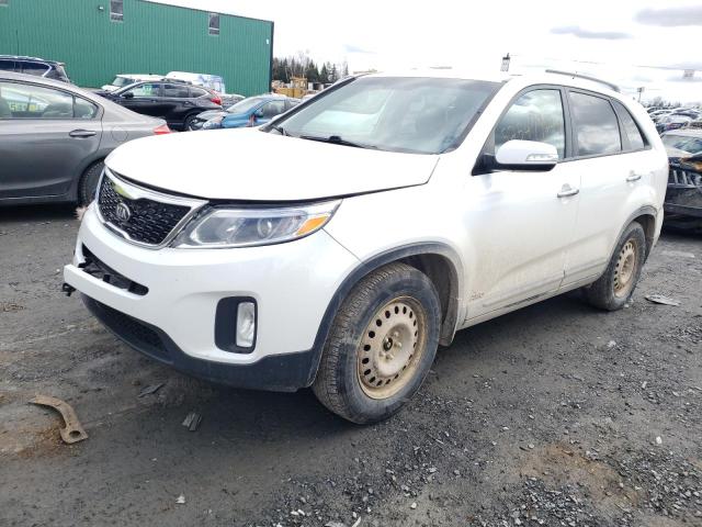 KIA SORENTO LX 2014 with VIN 5XYKTCA6XEG490260 - Photo from auction