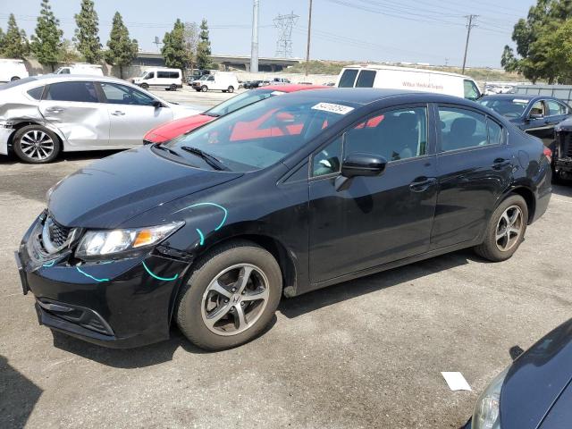 HONDA CIVIC SE 2015 with VIN 2HGFB2F73FH548830 - Photo from auction