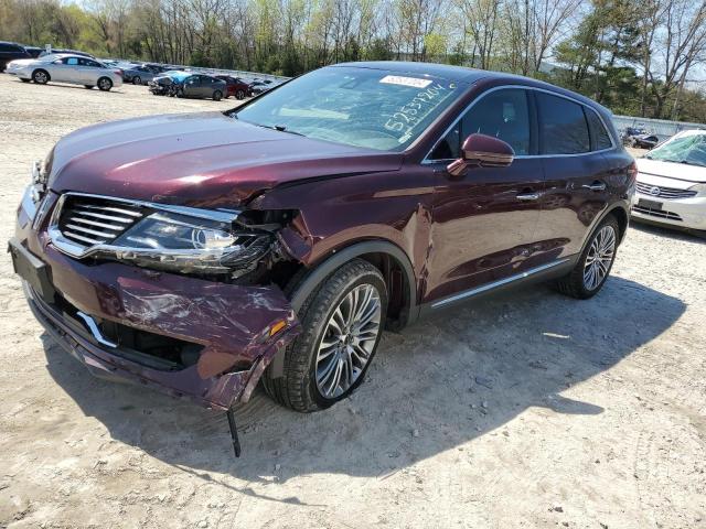 LINCOLN MKX RESERV 2017 with VIN 2LMPJ8LR1HBL29255 - Photo from auction