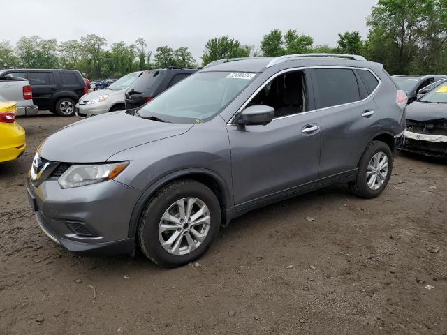 NISSAN ROGUE S 2016 with VIN KNMAT2MV8GP693639 - Photo from auction