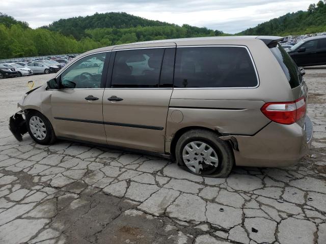 Photo 2 from auction – 2007 HONDA ODYSSEY LX with VIN 5FNRL38207B104358