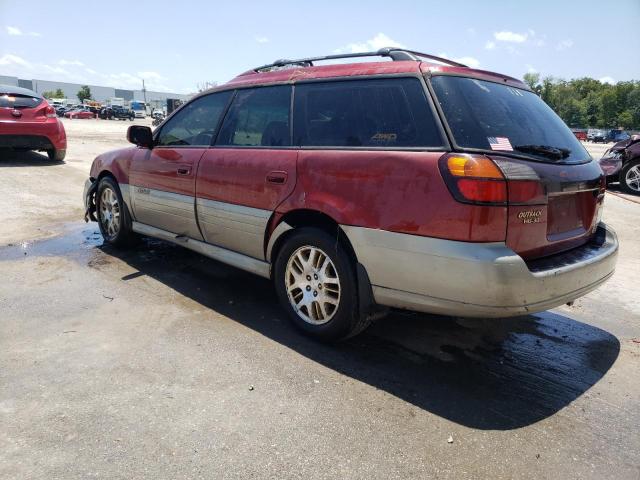 Photo 2 from auction – 2002 SUBARU LEGACY OUT with VIN 4S3BH806527610099