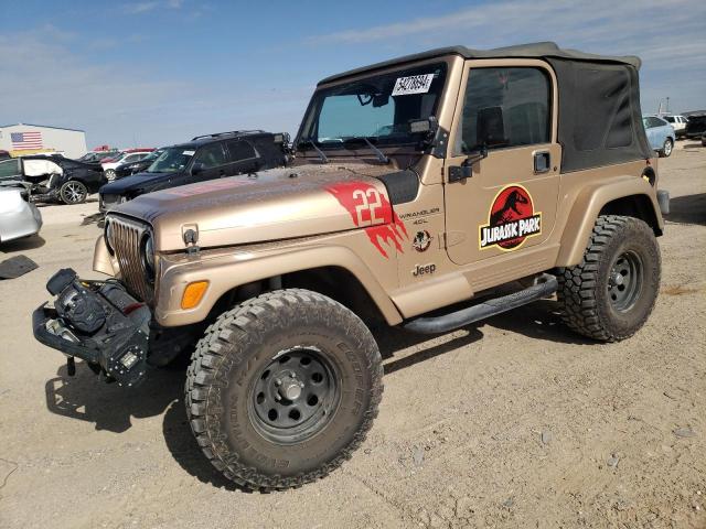JEEP WRANGLER / 2000 with VIN 1J4FA59S2YP745144 - Photo from auction