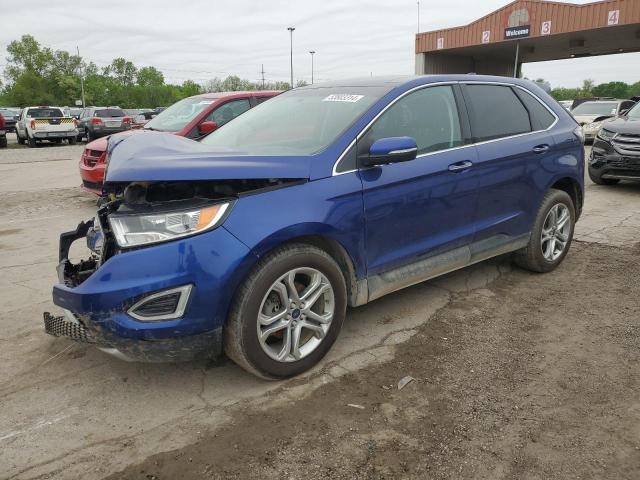 FORD EDGE TITAN 2015 with VIN 2FMTK3K90FBB59639 - Photo from auction