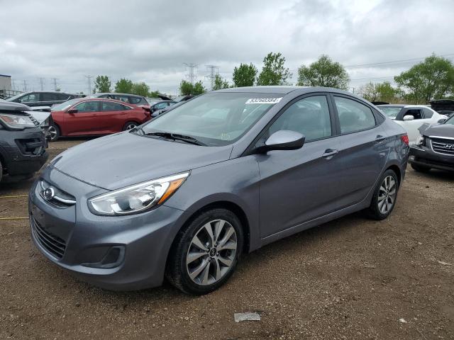 HYUNDAI ACCENT SE 2017 with VIN KMHCT4AE2HU329434 - Photo from auction