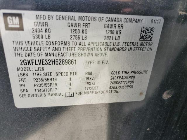 Photo 14 from auction – 2017 GMC TERRAIN DE with VIN 2GKFLVE32H6289861