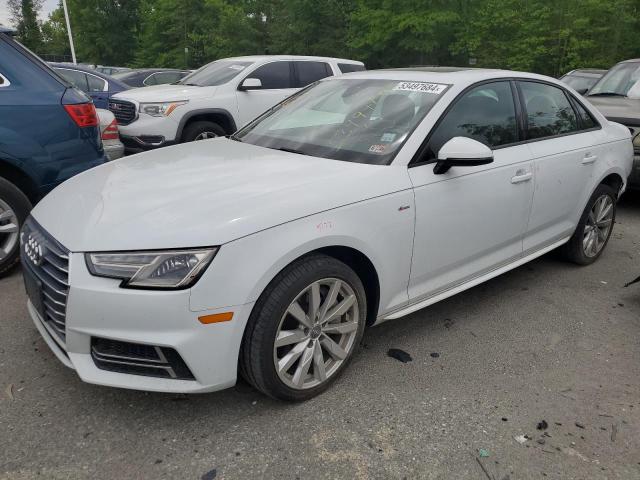 AUDI A4 PREMIUM 2018 with VIN WAUDNAF46JA072199 - Photo from auction