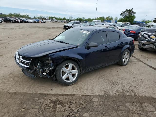 DODGE AVENGER SE 2013 with VIN 1C3CDZAB0DN644570 - Photo from auction