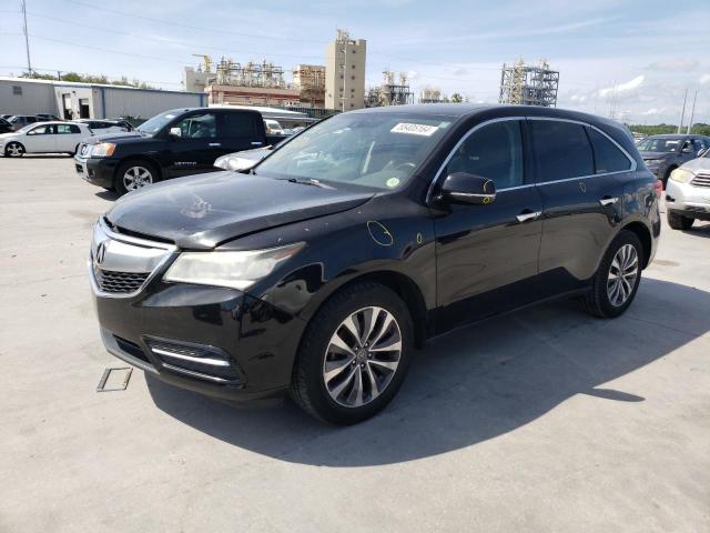 ACURA MDX TECHNO 2014 with VIN 5FRYD3H4XEB013474 - Photo from auction