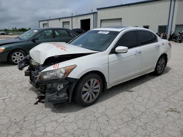 HONDA ACCORD EXL 2012 with VIN 1HGCP3F87CA018857 - Photo from auction