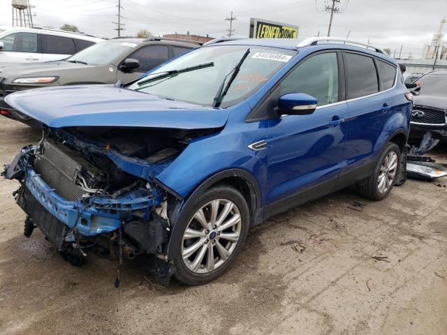 FORD ESCAPE TIT 2017 with VIN 1FMCU0JD7HUD65343 - Photo from auction