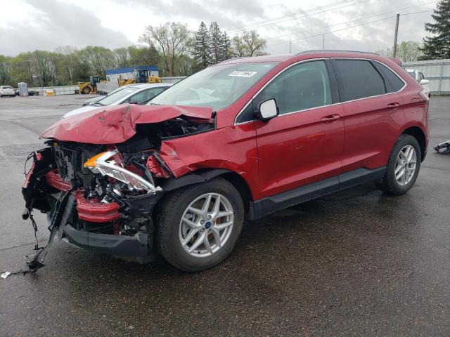 FORD EDGE SEL 2021 with VIN 2FMPK4J94MBA41468 - Photo from auction