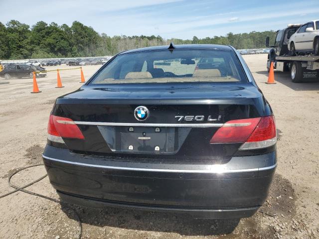Photo 6 from auction – 2006 BMW 750 LI with VIN WBAHN83516DT27256