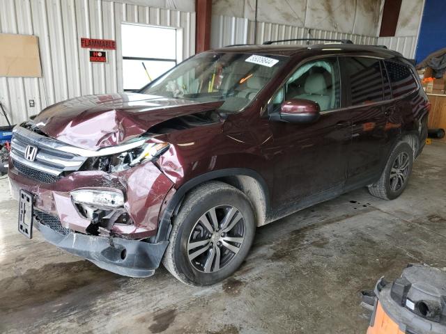HONDA PILOT EX 2016 with VIN 5FNYF6H35GB072763 - Photo from auction