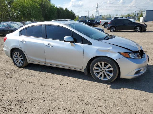 Photo 4 from auction – 2012 HONDA CIVIC EXL with VIN 2HGFB2F90CH063171