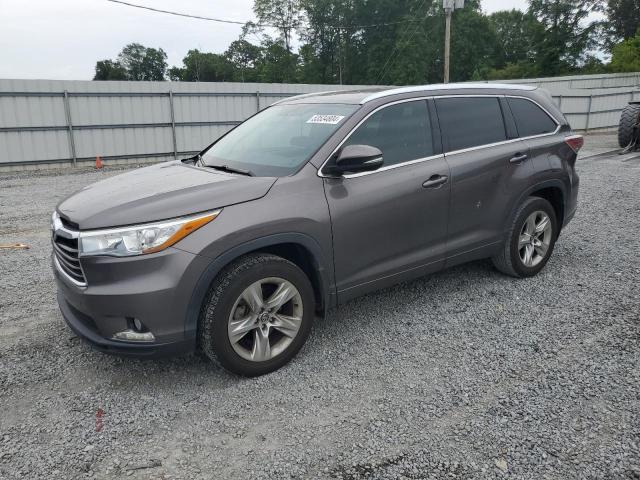 TOYOTA HIGHLANDER 2016 with VIN 5TDYKRFHXGS138506 - Photo from auction