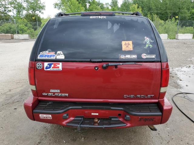 Photo 6 from auction – 2002 CHEVROLET BLAZER with VIN 1GNCS13W32K210622