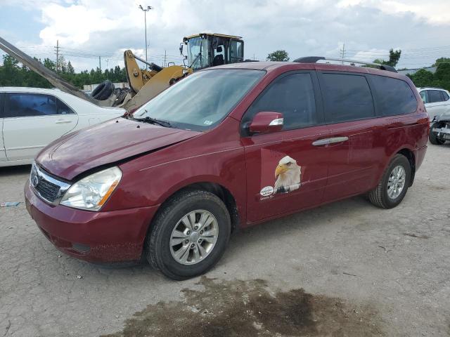 KIA SEDONA LX 2012 with VIN KNDMG4C72C6446861 - Photo from auction