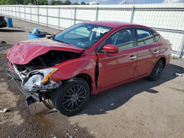 NISSAN SENTRA S 2014 with VIN 3N1AB7AP7EL623082 - Photo from auction