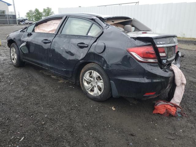 Photo 2 from auction – 2013 HONDA CIVIC LX with VIN 19XFB2F55DE203904