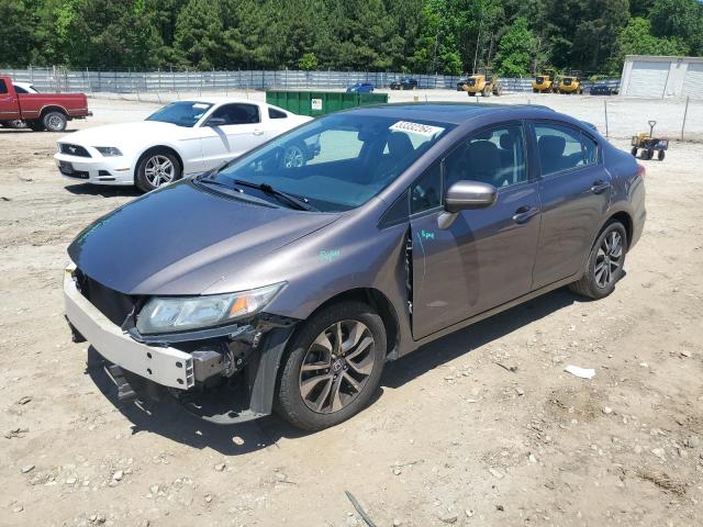 HONDA CIVIC EX 2015 with VIN 19XFB2F82FE102672 - Photo from auction