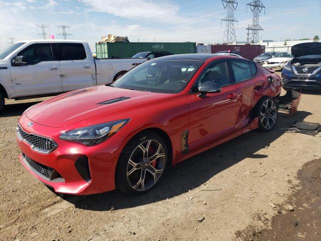 KIA STINGER GT 2018 with VIN KNAE45LC4J6028733 - Photo from auction