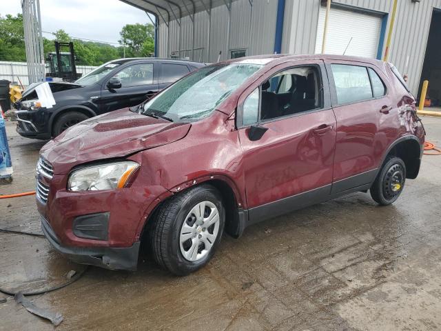 CHEVROLET TRAX LS 2016 with VIN 3GNCJKSB3GL271837 - Photo from auction