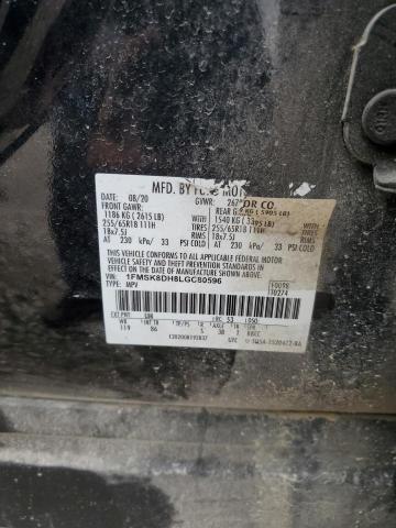 Photo 14 from auction – 2020 FORD EXPLORER X with VIN 1FMSK8DH8LGC80596