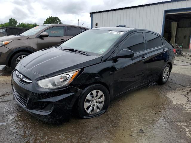 HYUNDAI ACCENT SE 2017 with VIN KMHCT4AEXHU386934 - Photo from auction